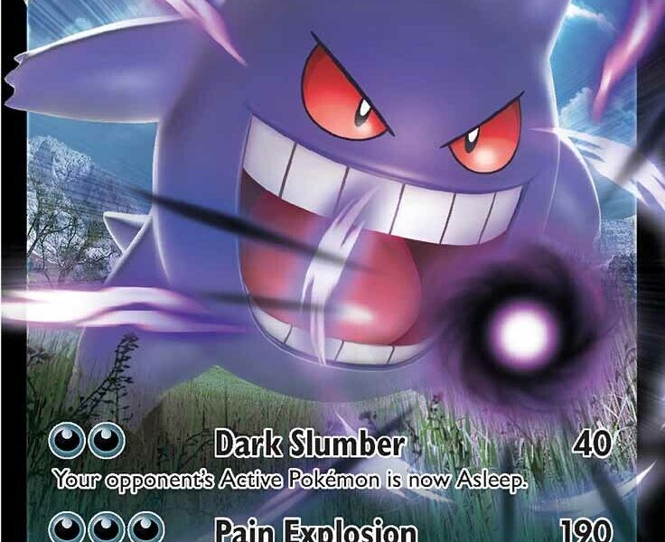 Gengar V Pokemon Kaart