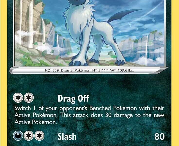 Absol Pokemon Kaart