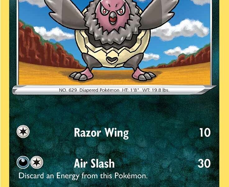 Vullaby Pokemon Kaart