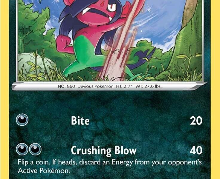 Morgrem Pokemon Kaart