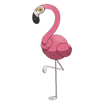 Pokemon Flamigo