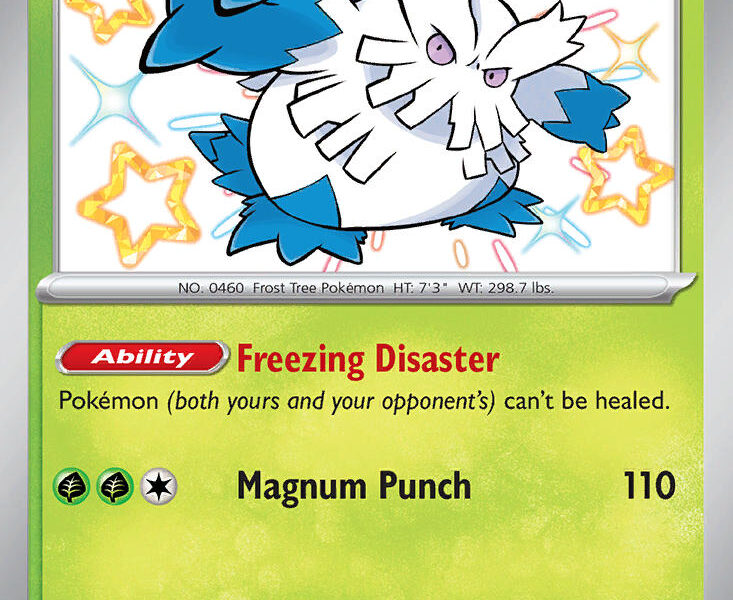 Abomasnow Pokemon Kaart