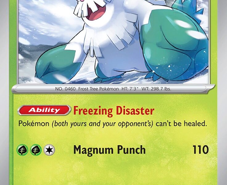 Abomasnow Pokemon Kaart