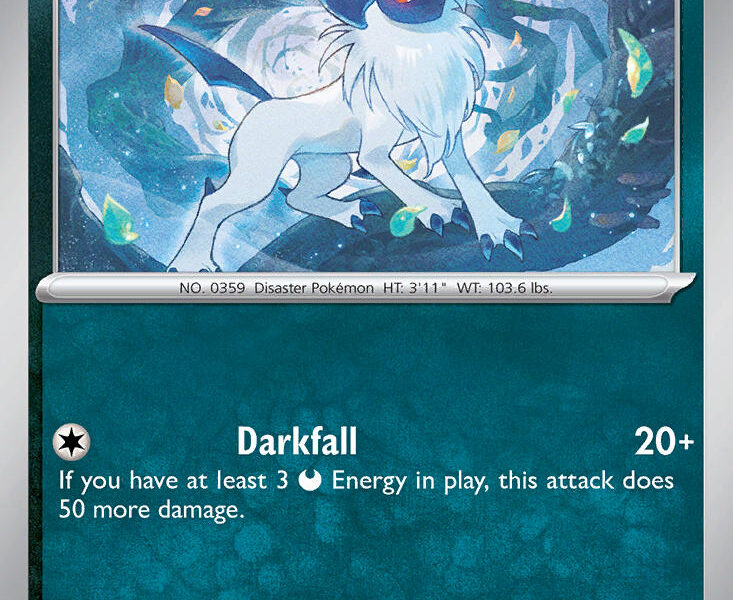 Absol Pokemon Kaart