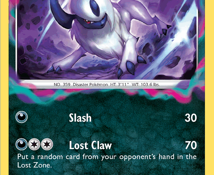 Absol Pokemon Kaart