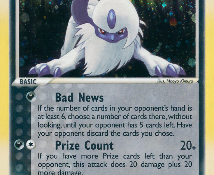 Absol Pokemon Kaart