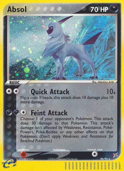 Absol Pokemon Kaart