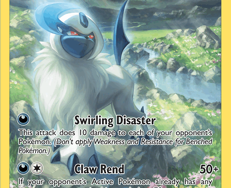 Absol Pokemon Kaart