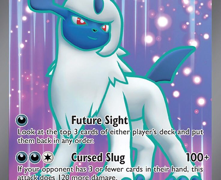 Absol ex Pokemon Kaart