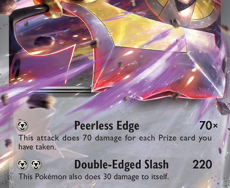 Aegislash ex Pokemon Kaart