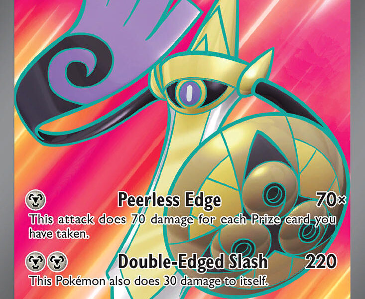 Aegislash ex Pokemon Kaart
