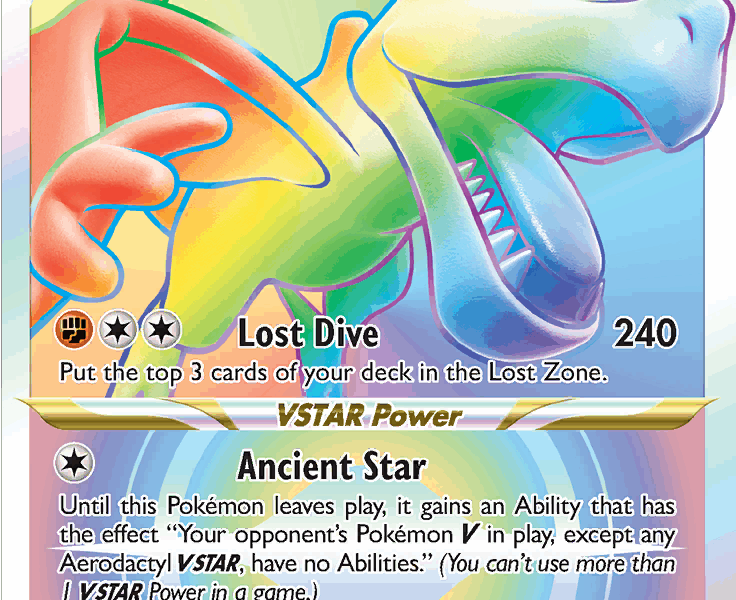 Aerodactyl VSTAR Pokemon Kaart