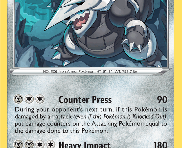 Aggron Pokemon Kaart