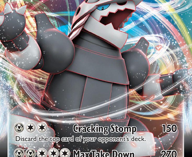 Aggron VMAX Pokemon Kaart