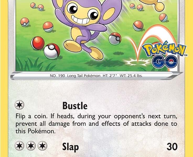 Aipom Pokemon Kaart