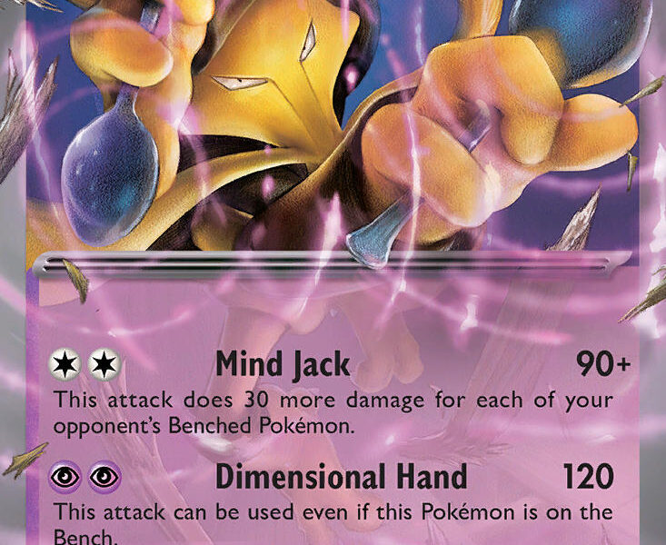 Alakazam ex Pokemon Kaart