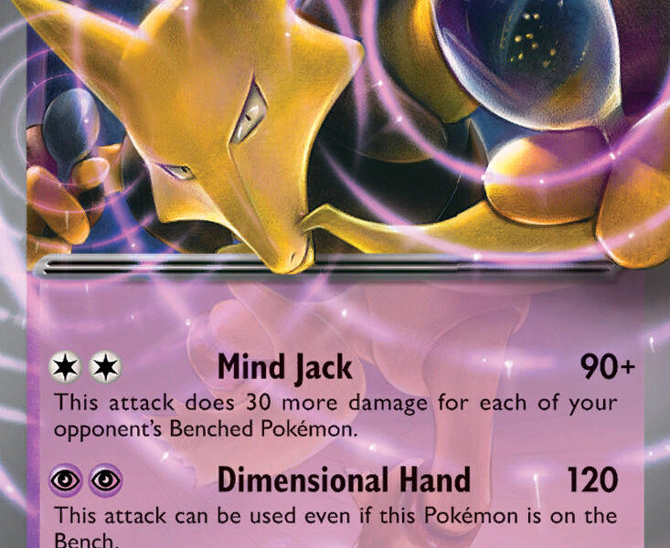 Alakazam ex Pokemon Kaart