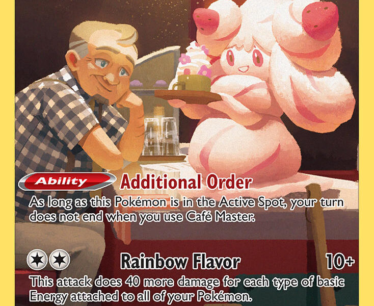 Alcremie Pokemon Kaart