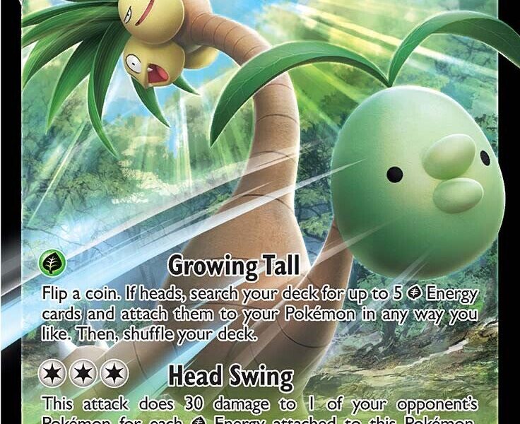 Alolan Exeggutor V Pokemon Kaart