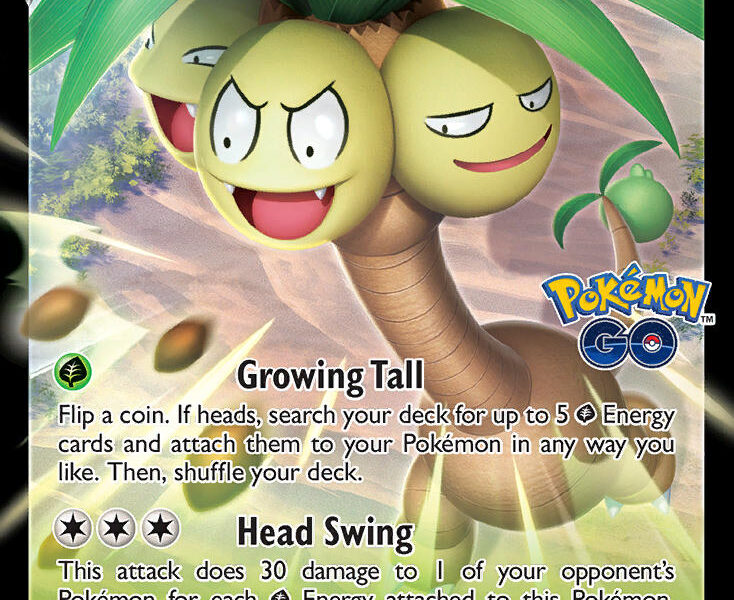 Alolan Exeggutor V Pokemon Kaart