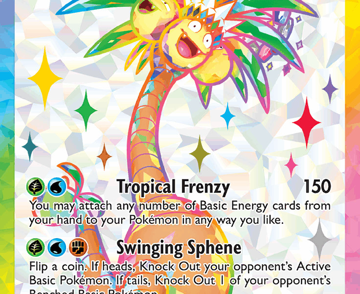 Alolan Exeggutor ex Pokemon Kaart