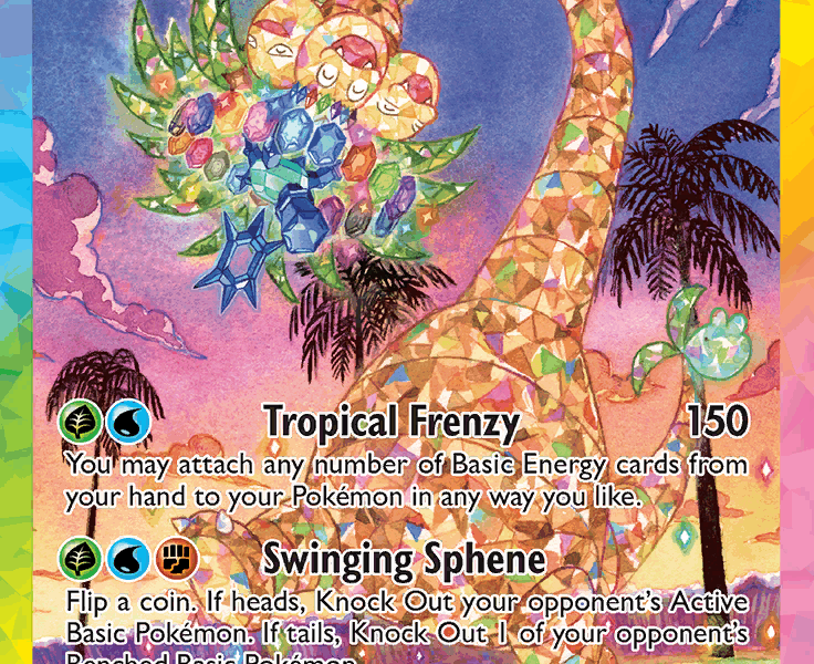 Alolan Exeggutor ex Pokemon Kaart