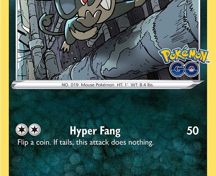 Alolan Rattata Pokemon Kaart