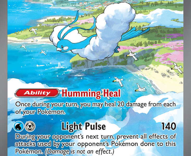 Altaria ex Pokemon Kaart
