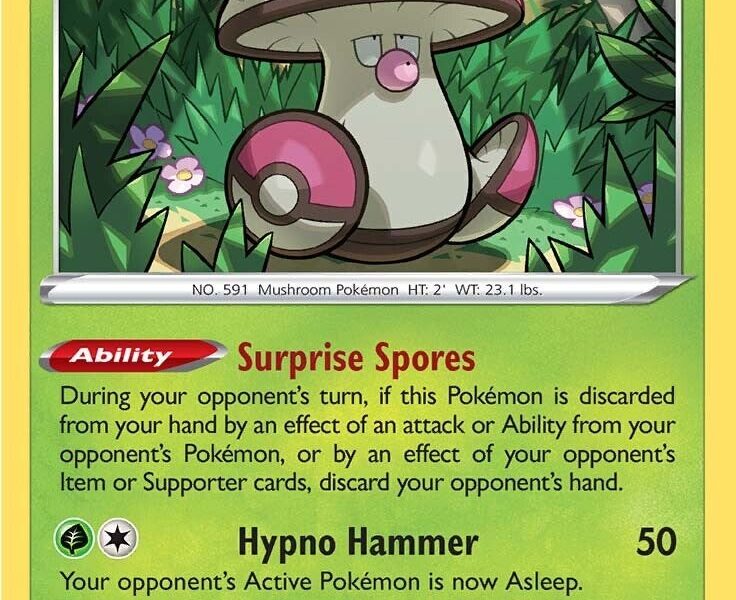 Amoonguss Pokemon Kaart