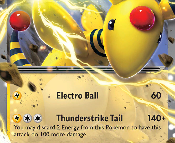 Ampharos ex Pokemon Kaart