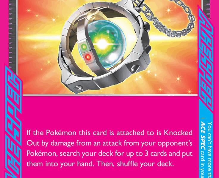 Amulet of Hope Pokemon Kaart