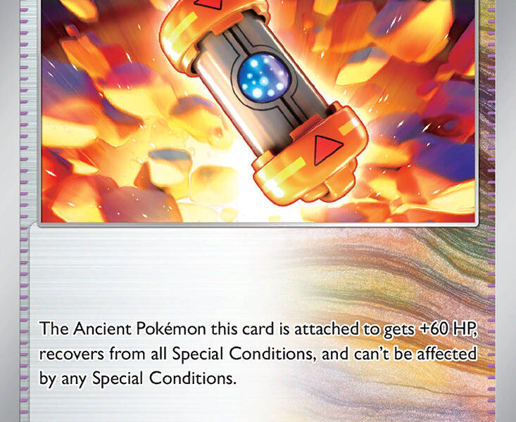 Ancient Booster Energy Capsule Pokemon Kaart