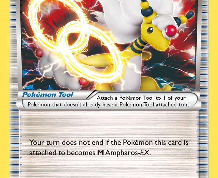 Ampharos Spirit Link Pokemon Kaart