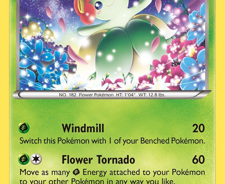 Bellossom Pokemon Kaart