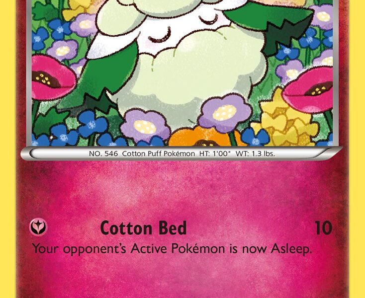 Cottonee Pokemon Kaart
