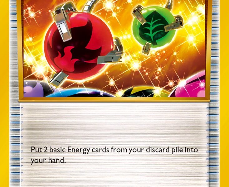 Energy Retrieval Pokemon Kaart