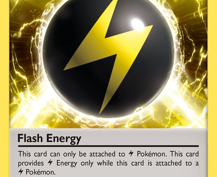 Flash Energy Pokemon Kaart