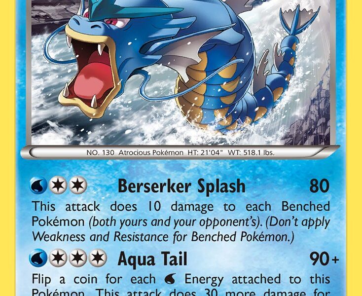 Gyarados Pokemon Kaart