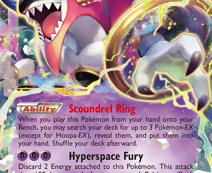 Hoopa-EX Pokemon Kaart