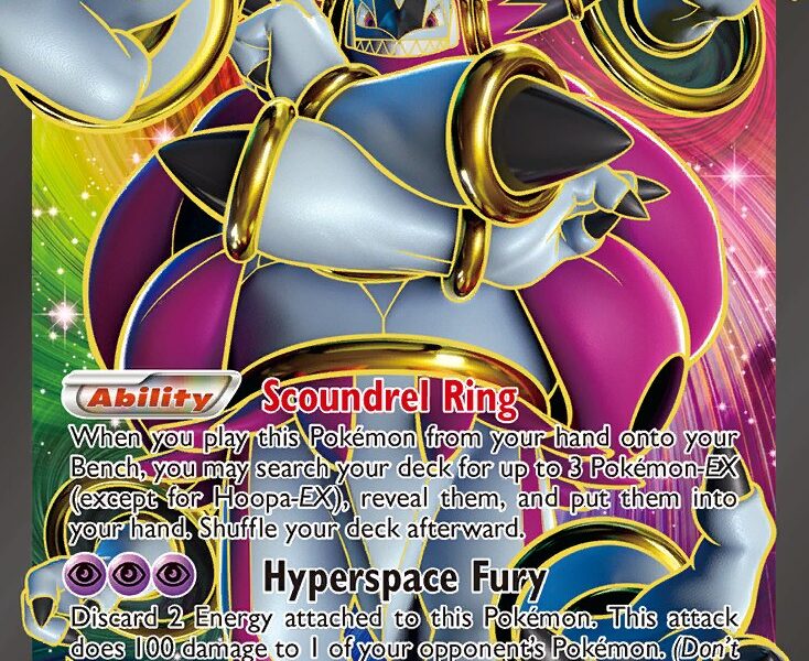 Hoopa-EX Pokemon Kaart
