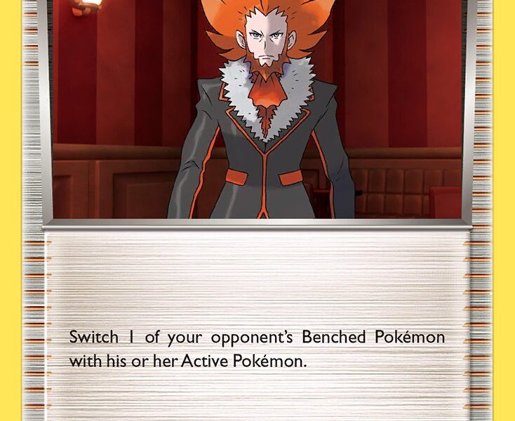 Lysandre Pokemon Kaart