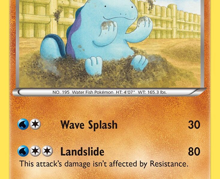 Quagsire Pokemon Kaart