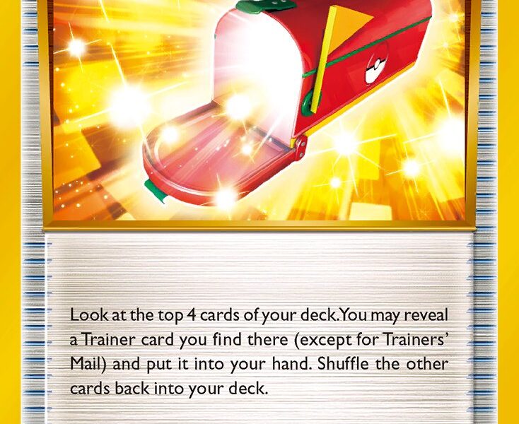 Trainers’ Mail Pokemon Kaart