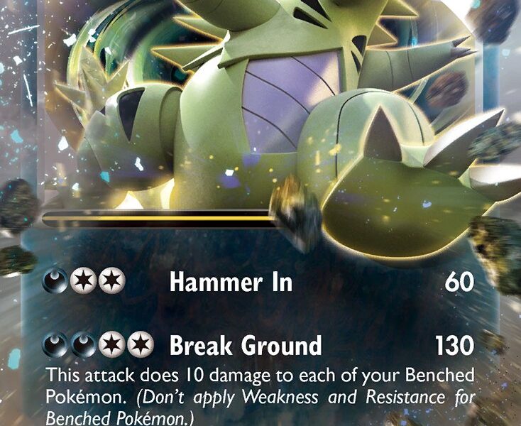 Tyranitar-EX Pokemon Kaart