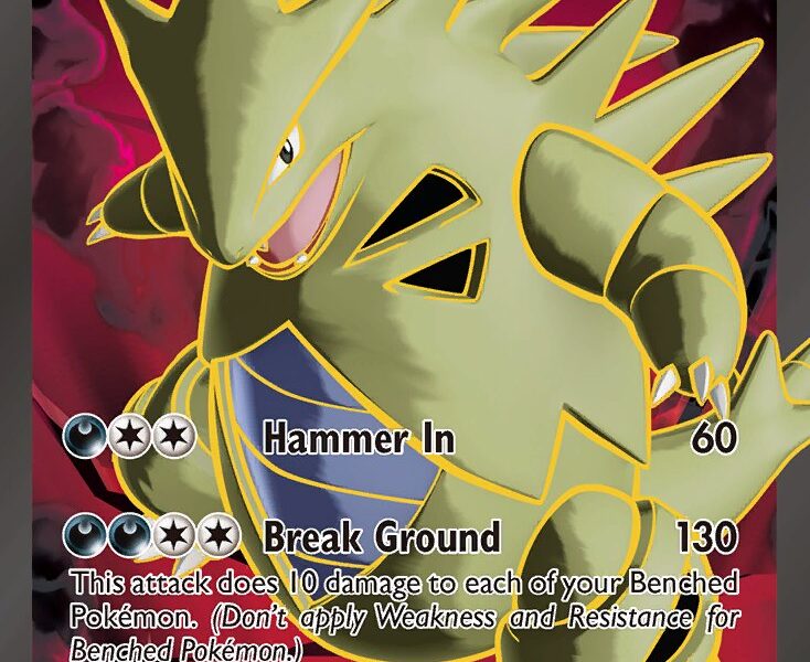 Tyranitar-EX Pokemon Kaart