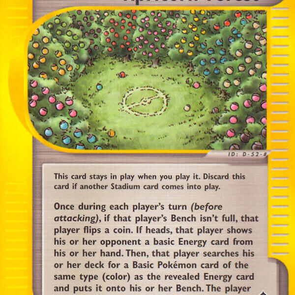 Apricorn Forest Pokemon Kaart