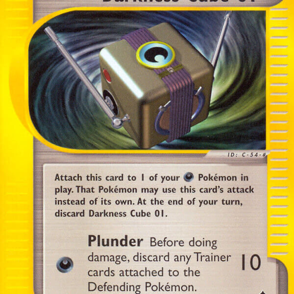 Darkness Cube 01 Pokemon Kaart
