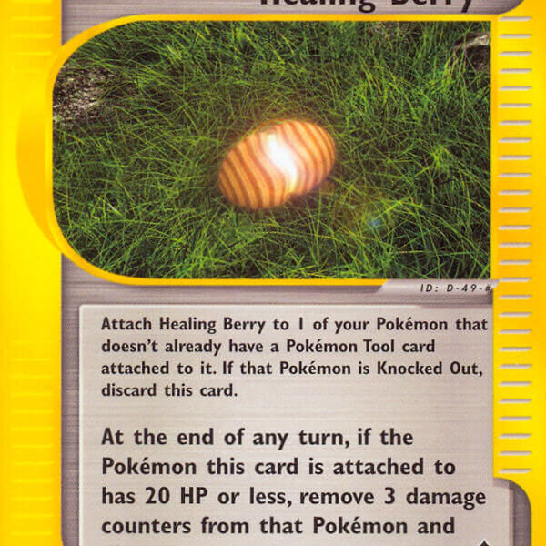 Healing Berry Pokemon Kaart