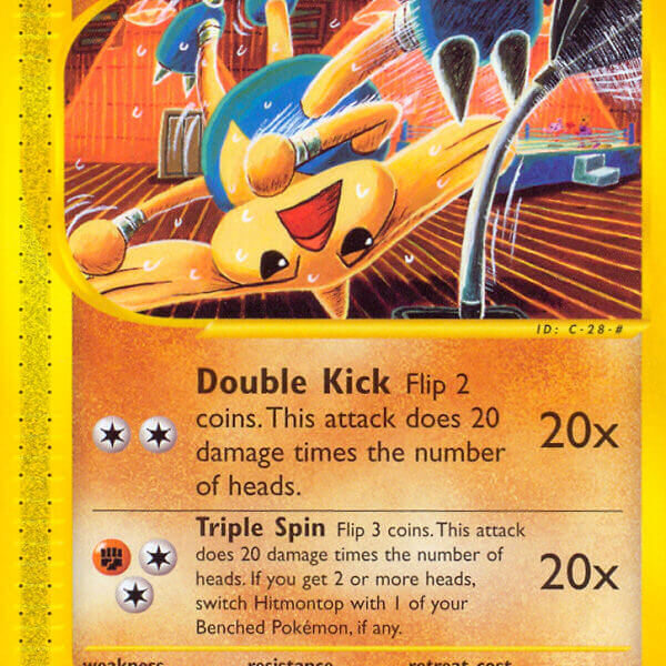 Hitmontop Pokemon Kaart