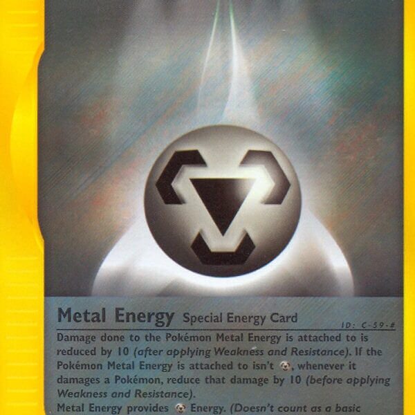 Metal Energy Pokemon Kaart